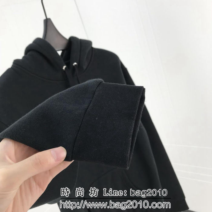 Chrome hearts 克羅心 18ss秋冬新款 梵文印花圖案 加絨加厚連帽衛衣 情侶款 ydi1295